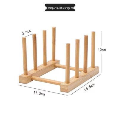 Zhaoran Natural Bamboo Kitchen Dish Drying Rack