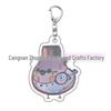 Kpop Demon Hunter Girl Group Keychain: Lumi, Zoe, Mira & Qin Yu Cute Acrylic Schoolbag Pendant