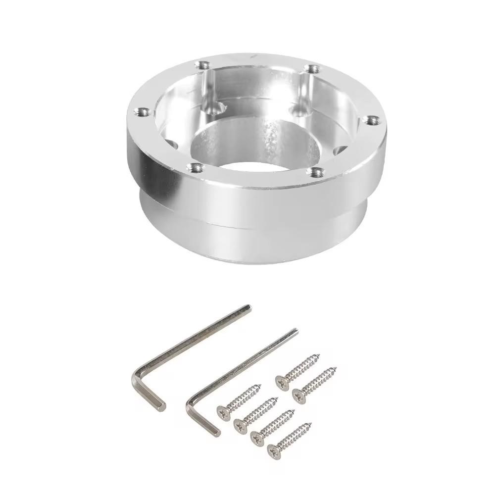 13/14inch Steering Wheel Adapter Plate Hub Adapter for Logitech G25 G27 G29 G920 70mm PCD Aluminum Racing Car Game Modification