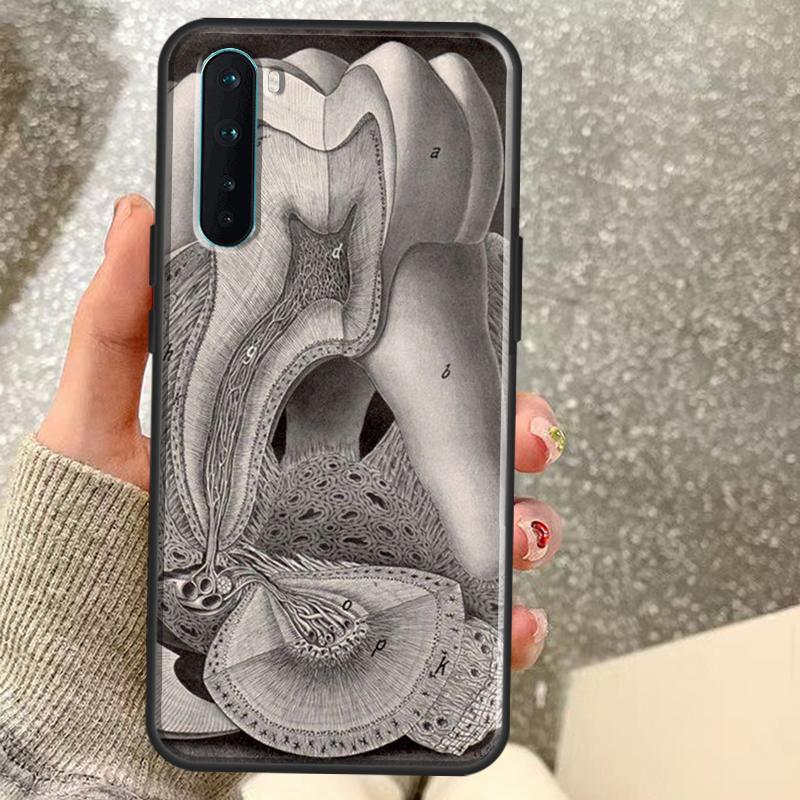 Human Tooth Anatomy Case For OnePlus 13T 10T 8T 10 Pro 15 13 12 11 15R 13R 12R Nord CE 5 2 3 4 Lite N20 N30 Coque
