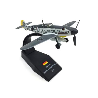 Maßstab 1/72 Diecast-Legierungsmodell Deutscher Jäger War Thunder BF109 Militärraketenbomber BF-109 Sammeln Geschenke