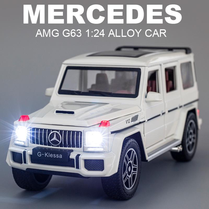 1:24 Mercedes-Benz G63 Alloy Off-Road Toy Car - Perfect Gift for Boys
