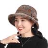 Old Lady Hat Women'S Basin Hat Thickened Warm Mom Bucket Hat Winter Grandma Cold Hat
