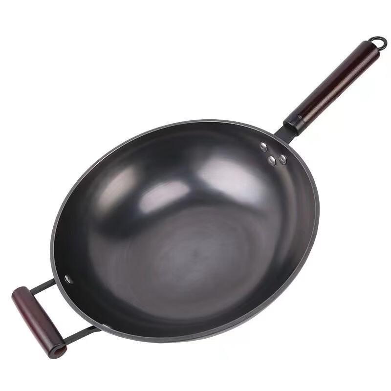 Zhishi 32cm Imported Cast Iron Wok
