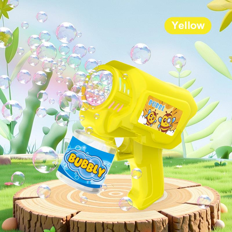 Knyysecq Bubble Toys Children S Handheld Fully Automatic Bubble Gun Outdoor Games Cute Bubble Toys No Battery Bubble Water
