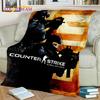 Counter Strike Game,CS GO,Gamer 3D Blanket,Soft Throw Blanket for Home Bedroom Bed Sofa Picnic Travel Office Cover Blanket Kids