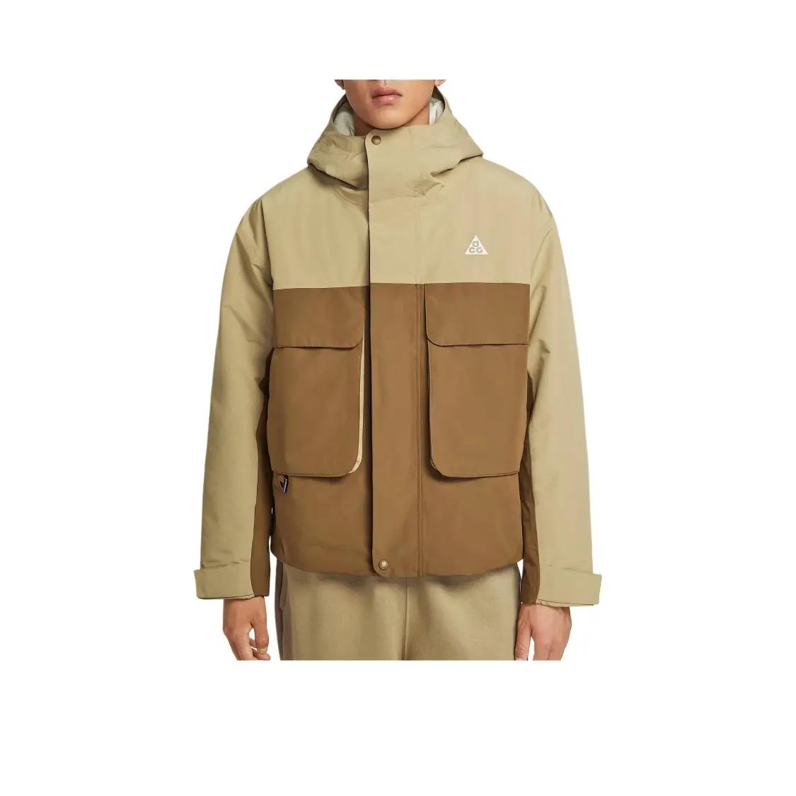 

Nike ACG FW25 PrimaLoft® Skull Peak Storm-FIT Hooded Long-sleeved Cotton-padded Jacket FV8682-297 Men s Sizes XXL світлого кольору хакі