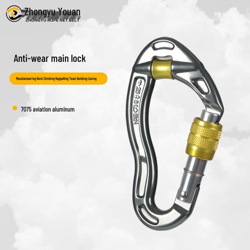 OLOMM Tactical Pulley Quickdraw Carabiner