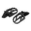 Black CNC Aluminum Alloy Footrest Footpegs For UltraBee