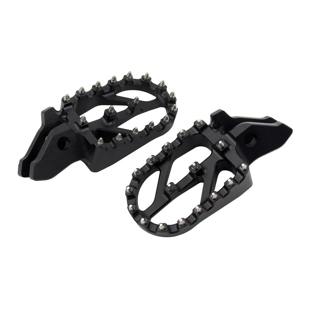 Black CNC Aluminum Alloy Footrest Footpegs For UltraBee