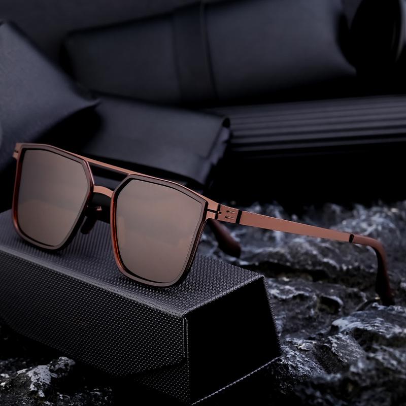 Ochelari de Soare Cutie Bărbați Senzorial Avansat Ochelari de Soare Polarizați Bărbați Ochelari de Condus Nuanțe