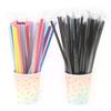 100Pcs Clear Individually Wrapped Drinking Pp Straws Drinks Straws Party Supplies High Quality PP Material 19 Cm Long 6 Mm Wide