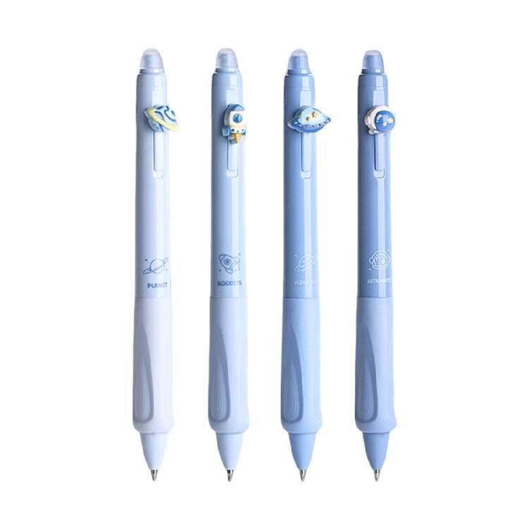 4 Pcs Gel Pen Cartoon Panda Erasable Pen Neutral Pen 0.5mm Gel Ink Pen School Office Supplies for Student