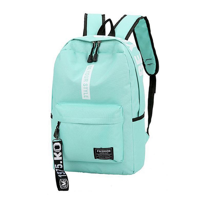 

Рюкзак для студентов Холщовый школьный рюкзак Легкий Вместительный Мягкий плечевой ремень Принт Многофункциональные рюкзаки