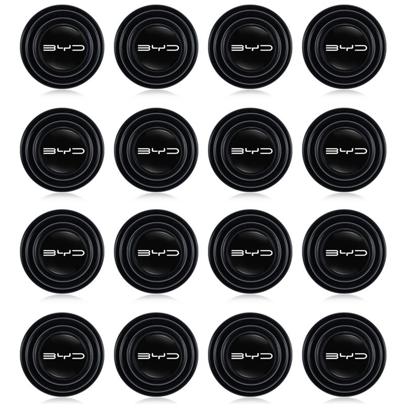 Car Door Shockproof Gasket Shock Absorbing Buffer Pad Sticker For BYD Atto 3 Yuan Plus Han Tang EV F3 E6 Dmi Song F0 Qin Pro Ea1
