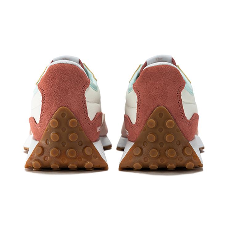New Balance 327 Bianco Rosa Gomma Ostrica GS GS327HG1