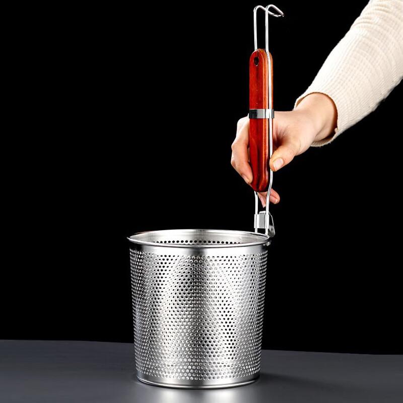 

Zhishi Stainless Steel Commercial Noodle & Vegetable Strainer