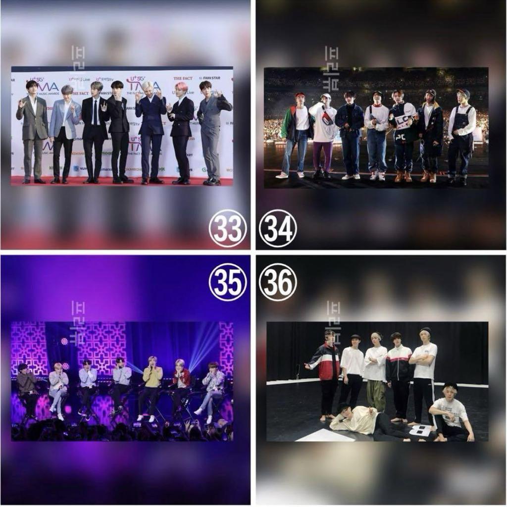 [USED] Exclusive BTS FESTA Photo Ticket for Jungkook, Jin, Hobi, and Korean Producers