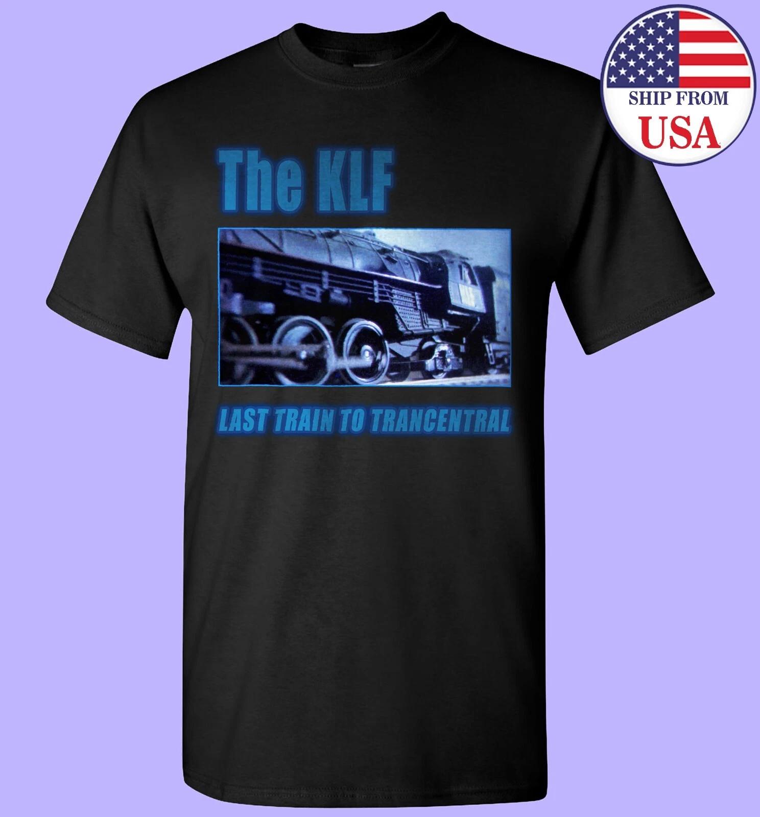 The KLF Last Train to Trancentral T- Shirt, Size S - 4XL, Retro Music Tee 3XL