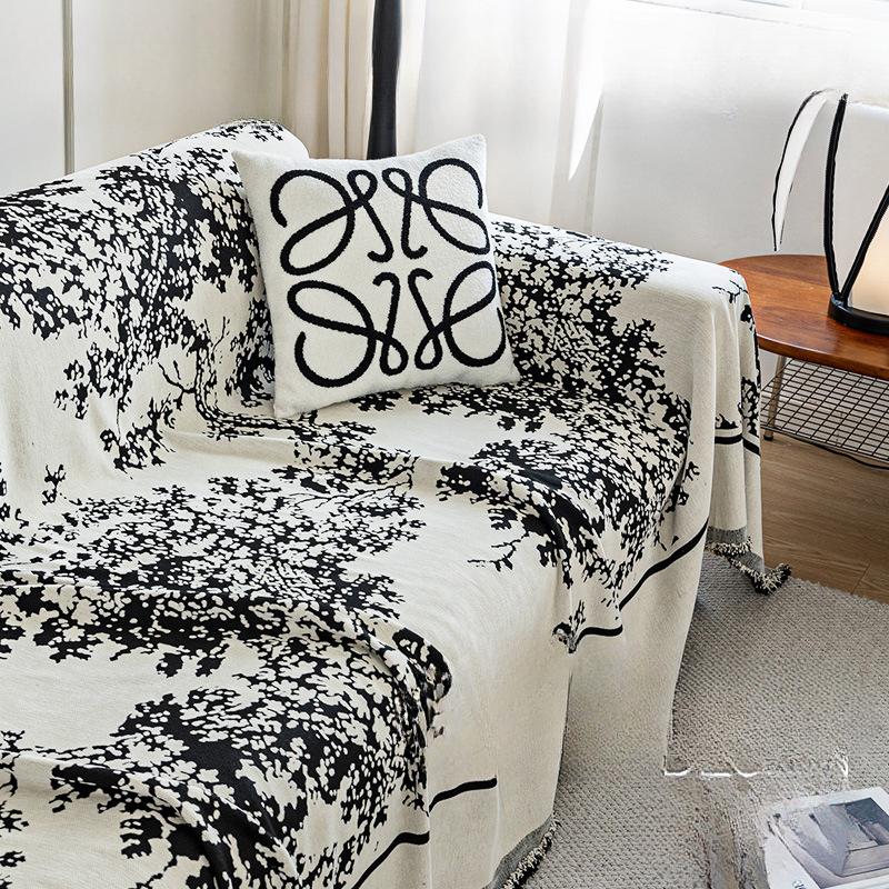 Jacquard Chenille Sofa Cushion Four Seasons Universal Anti-Scratching Sofa Towel All-Inclusive One-Piece Cover Sofa Slipcover Cover Cloth