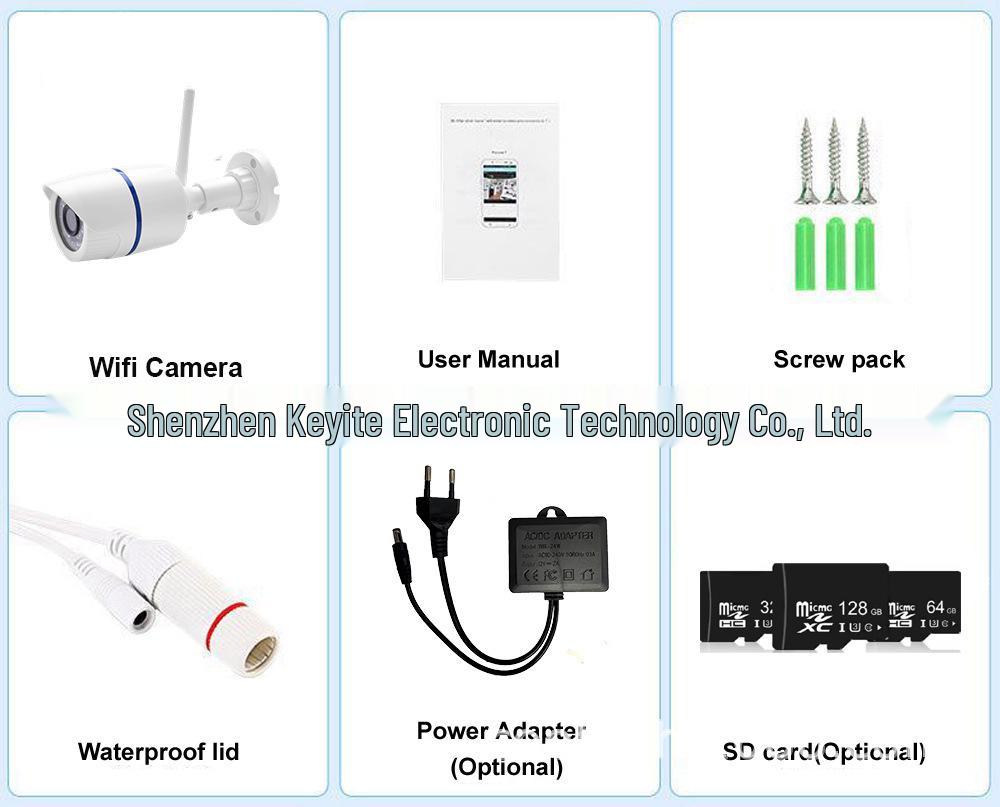 Dual-Band Drahtlose Überwachungskamera 4MP/6MP mit Bluetooth & WiFi, Tuya-fähig