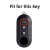 3 Buttons For Fiat Ducato 500 500L Panda Grande Punto Lancia Musa Tpu Auto Shell Fob Holder Car Flip Key Case Cover Accessories