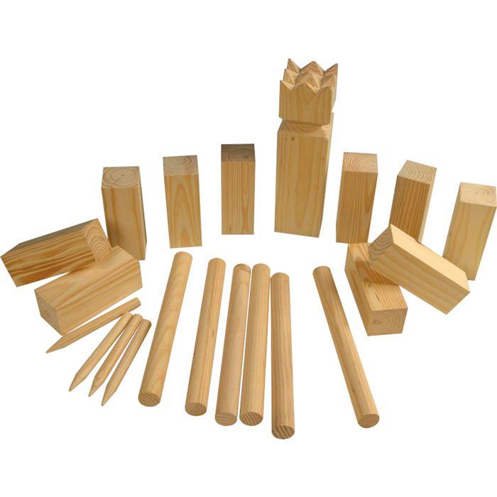 Lg-Expro Kubb Game - Buffalo - Economic - Wood - Outdoor - 2-12 Players