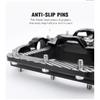 CXWXC Dual Function Platforms Flat / Clipless MTB Pedals SPD Cleats 3 Sealed Bearings Bike Pedals Road Bmx Pedals For Bicycle