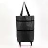 Foldable Wheeled Shopping Bag – Fashionable, Lightweight, & Customizable LOGO Option
