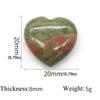 Non-porous Heart-shaped Stone Natural Quartz Crystal Ornaments Funny Natural Crystal Stones  Gift