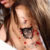 20pcs Realistic Halloween Fake Temporary Tattoos Sticker Wound Stitches Waterproof Stickers Scary Ghosts Prank Body Makeup Decor