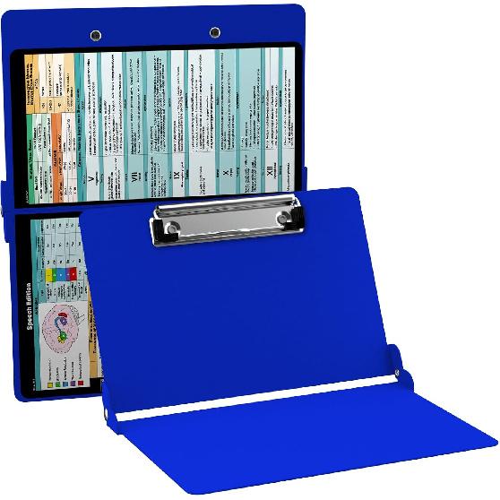 Whitecoat Clipboard® - Speech Language Pathology Edition (Pink, Bifold) Bifold