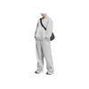 adidas Loose Soft Comfortable Fashion Knitted Sports Pants Women Bottoms Light-Gray JY8073