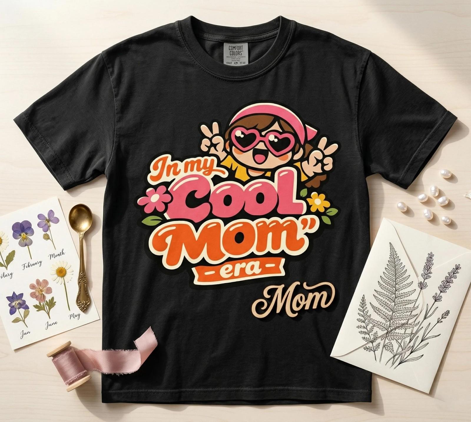 Mom Era Retro Mama Graphic Tee, Mothers Day 2026 Unisex T-Shirt M