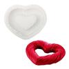 3 Types Of Silicone Cake Molds With Heart-Shaped Designs Available For Selection Valentine's Day Mousse Cake Moulds Baking Tools