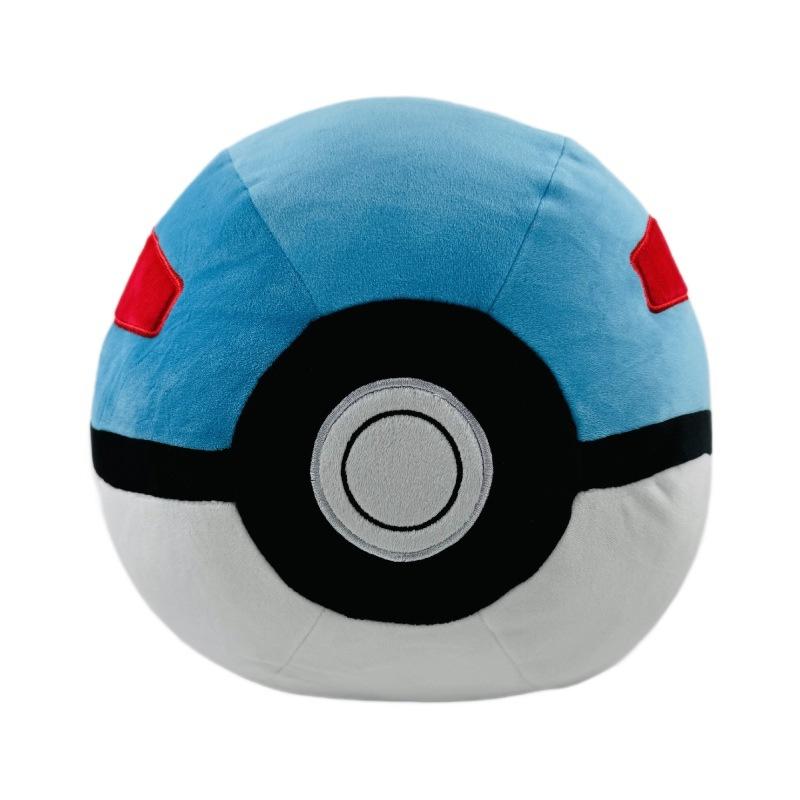 30cm Great Ball Ultra Ball Poké Ball Plush Toys Soft Stuffed Animals Ball Great Ball Ultra Plush Pendant Gifts