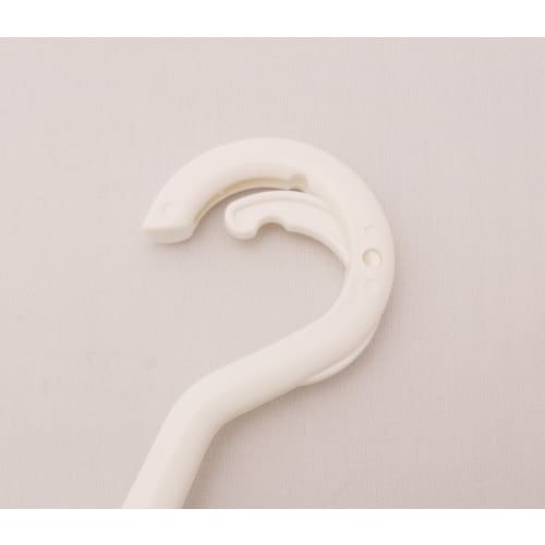 Kokubo Hanger, Convenient for Drying Small Items, Ramo Pinch Hanger with 8 Pinch Clips, White, 1 Piece