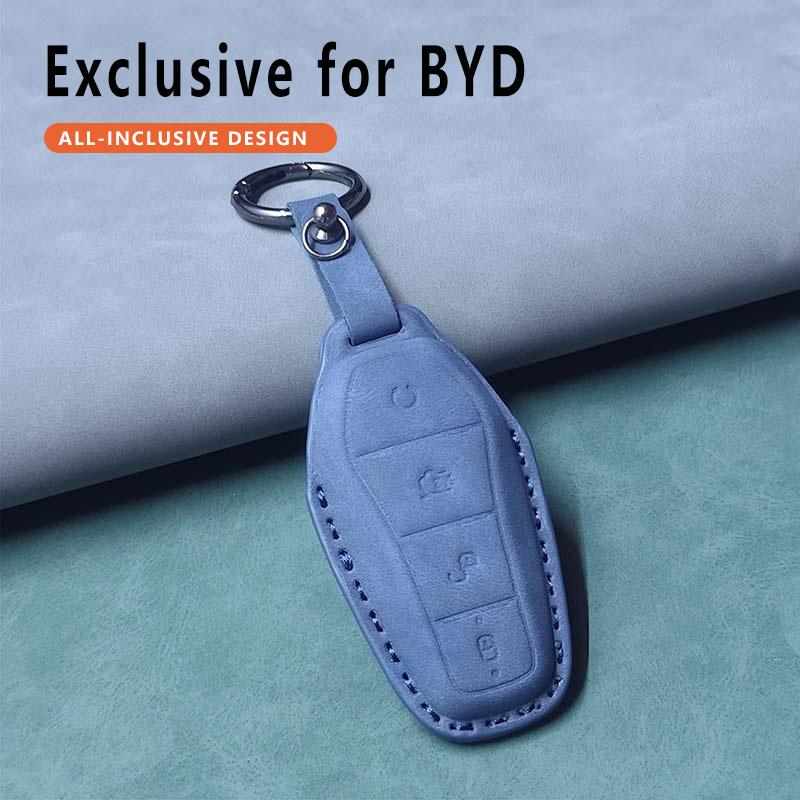 Car Remote Key Case Cover Shell Fob For BYD Song Plus Atto 3 Han EV Tang DM Qin Seal Dolphin Durable Luxury Keyless Accessories