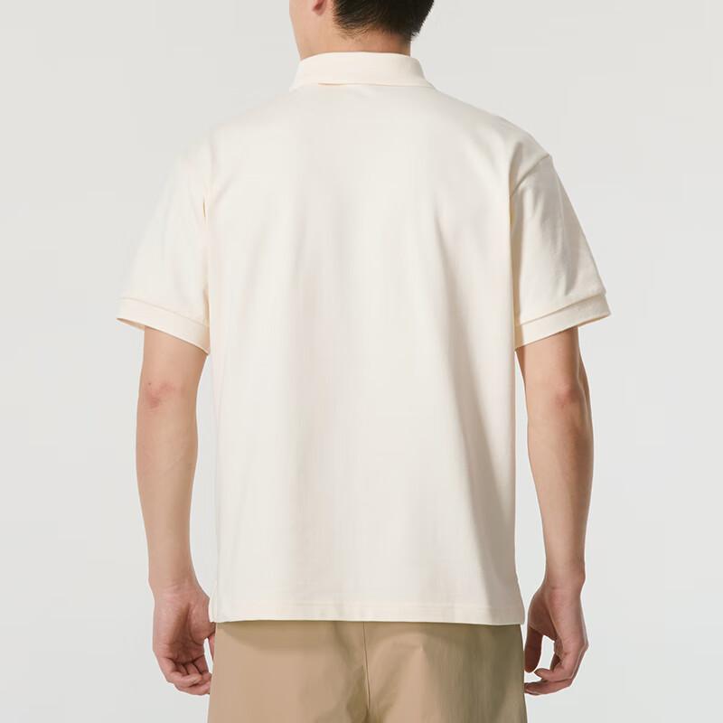 New Balance Polo Shirt Men's Ecru NFE21011-IV