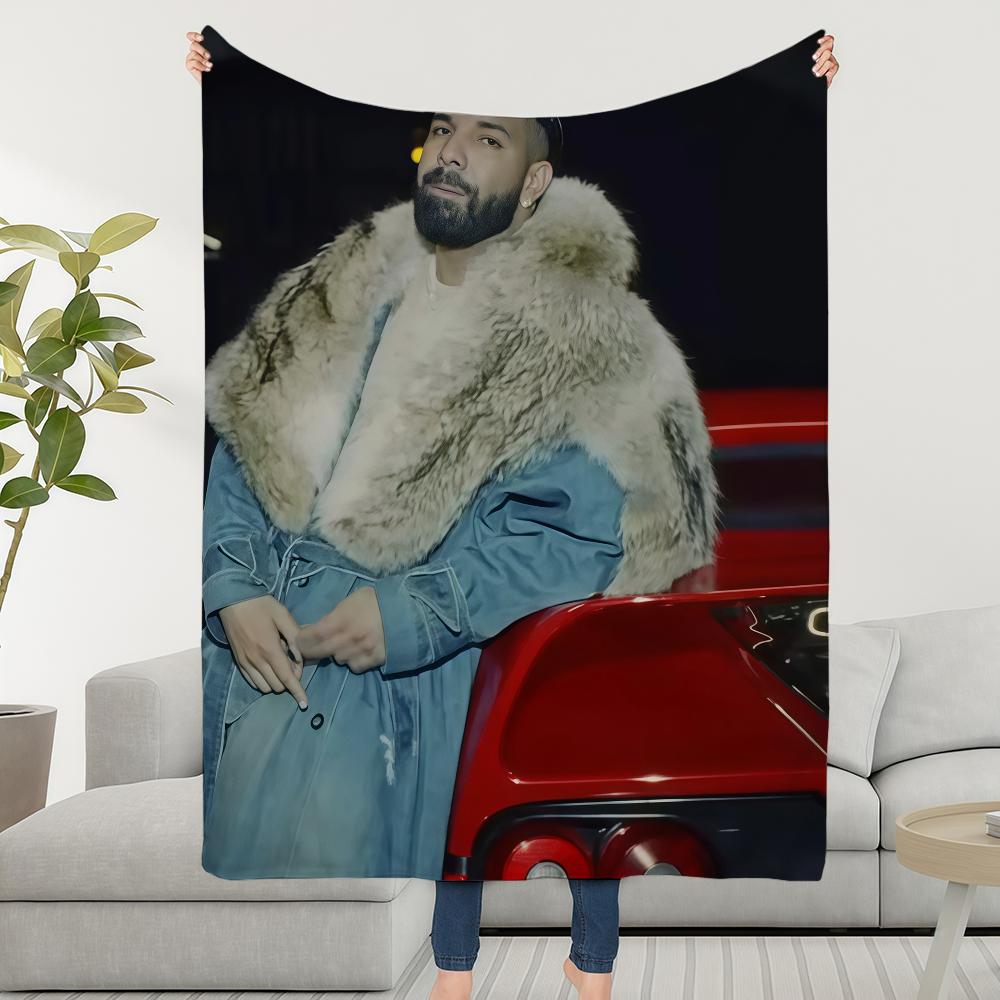 Rapper Drake Ledový Muž Deku Měkká Teplá Kožešinová Přehoz Super Dětské Hračky Postel Pohovka Auto Kolébka