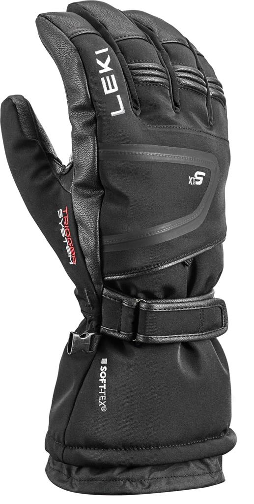 LEKI Detect 3D Primaloft Insulated Waterproof Gloves for and Cold Weather Use Black Size Small Skiing, Snowboarding, - -