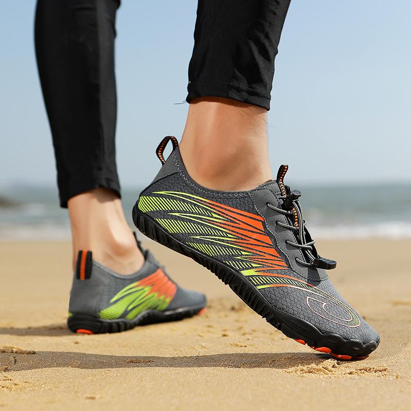 Quick Dry Beach Aqua Shoes Men Women Breathable Barefoot Water Sneakers Non-slip Wading Footwear for Surfing Canyoning Drifting