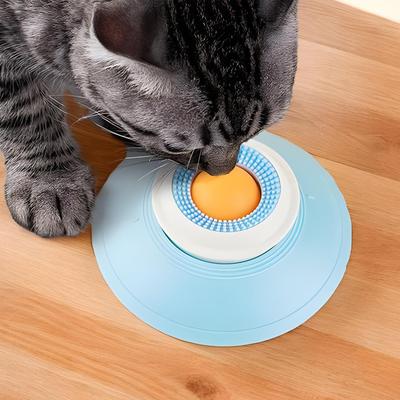 Licking Mat for Dogs Slow Eating Dog Lick Bowl with Suction Cup Anti-Choking Pet Enrichment Toys for Bathing Grooming