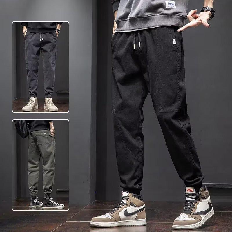 Casual Overalls Men's Autumn New Thin Loose Harlan Sports Tooling Leggings