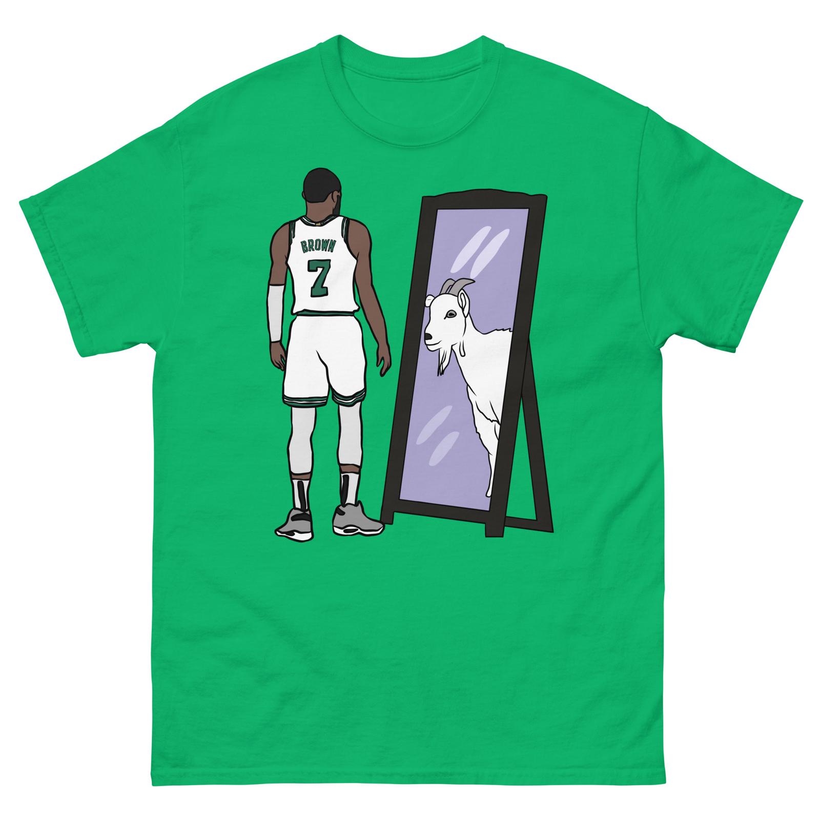 Jaylen Brown Mirror GOAT T-shirt M