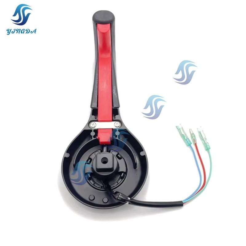 881148T03 For Mercury Outboard Mariner Side Mount Remote Control Box Handle With Tilt Trim Switch Boat Accessories