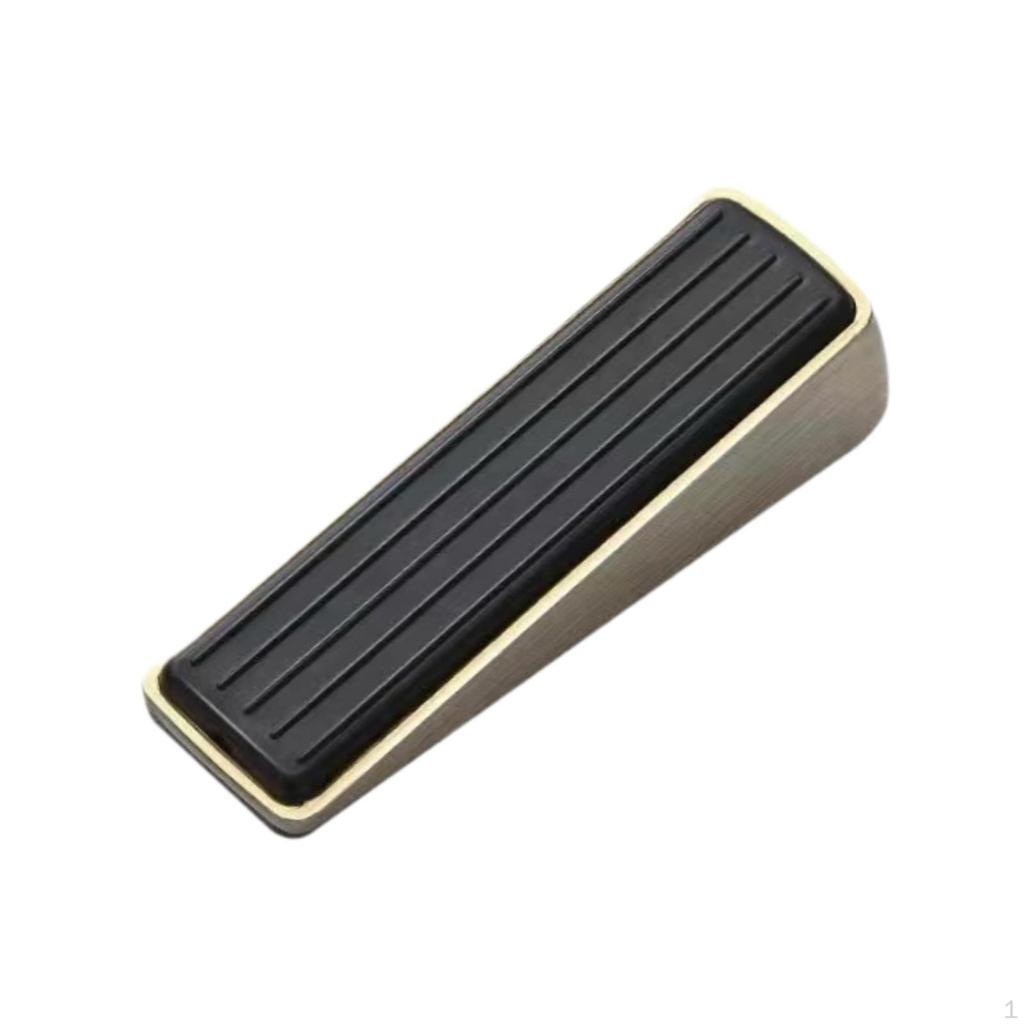Bottom Door Stopper, Floor Holder for Wall and Carpet, Wedge Hotel Bedroom