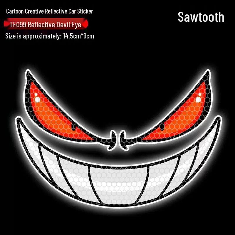 

Світловідбиваюча наклейка Шарінган для автомобілів та мотоциклів