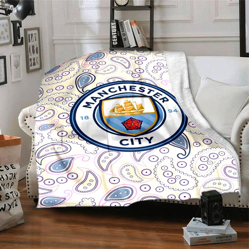 1pc Football Team (32) Blanket, Gift, for Men and Women, Soft Blanket, Good for Sofa Bed Couch Travel, Lightweight Flannel Blanket