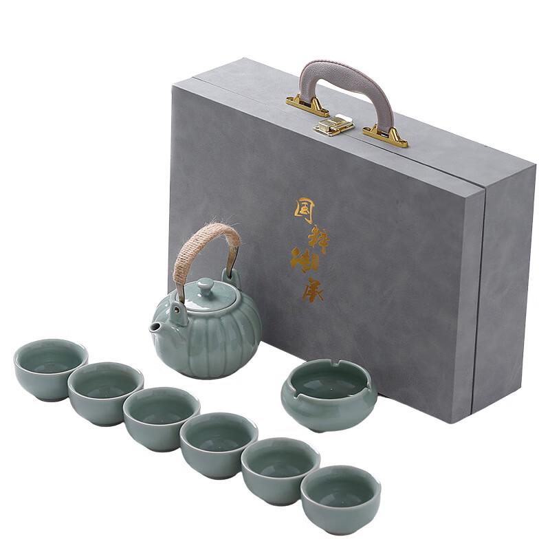 Tao Zhide Ge Kiln Ceramic Kung Fu Tea Set